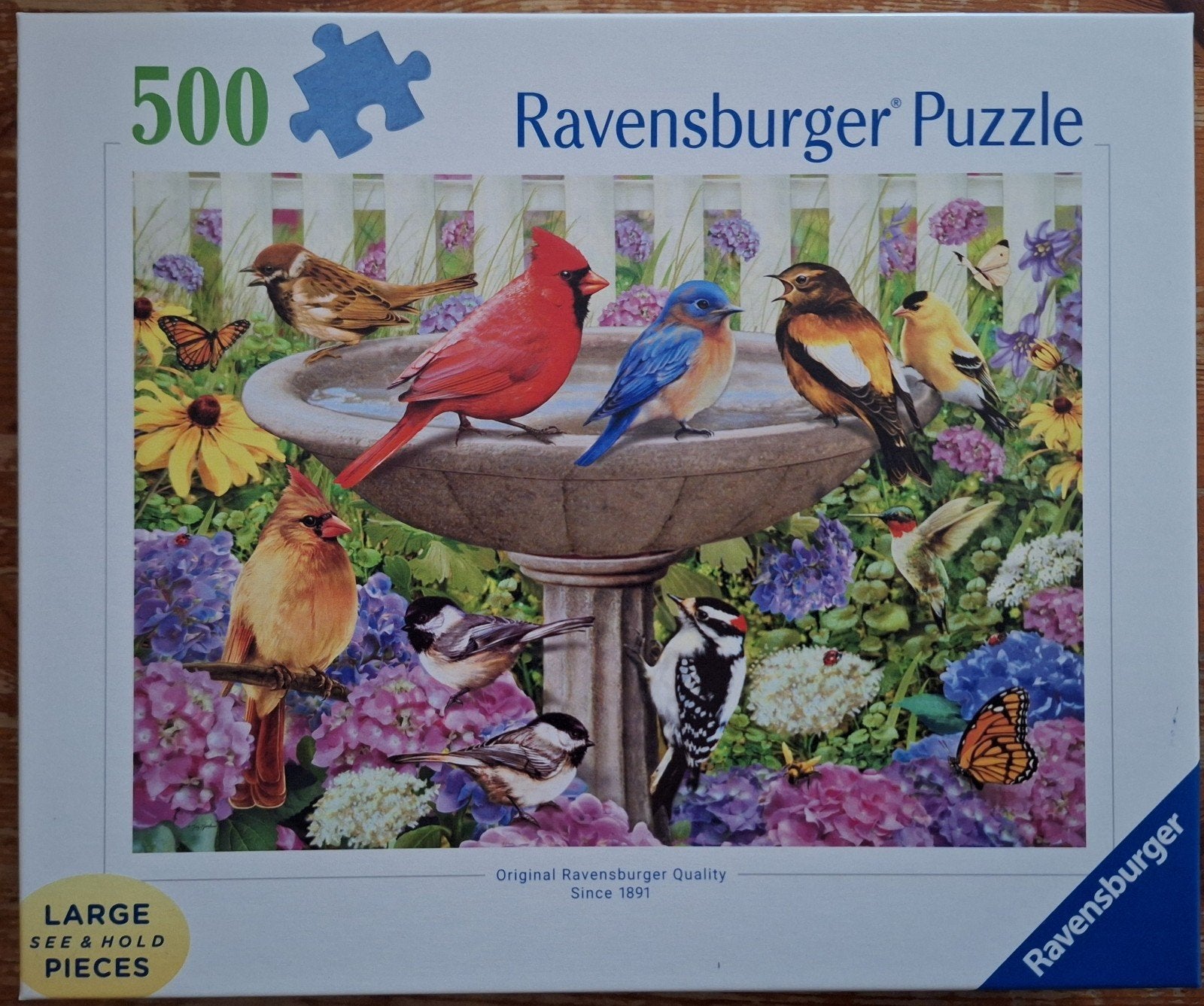Ravensburger puzzel 500 grote stukjes, Ophalen of Verzenden, 500 t/m 1500 stukjes, Zo goed als nieuw, Legpuzzel