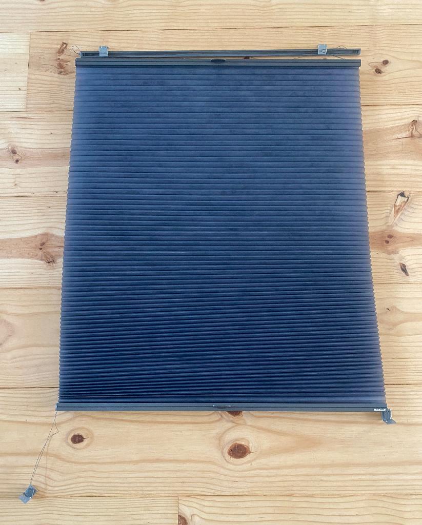 Sunway Duette Shades Plissé Gordijn - 86,5 x 130 cm, Ophalen, Zo goed als nieuw, Grijs, 50 tot 100 cm