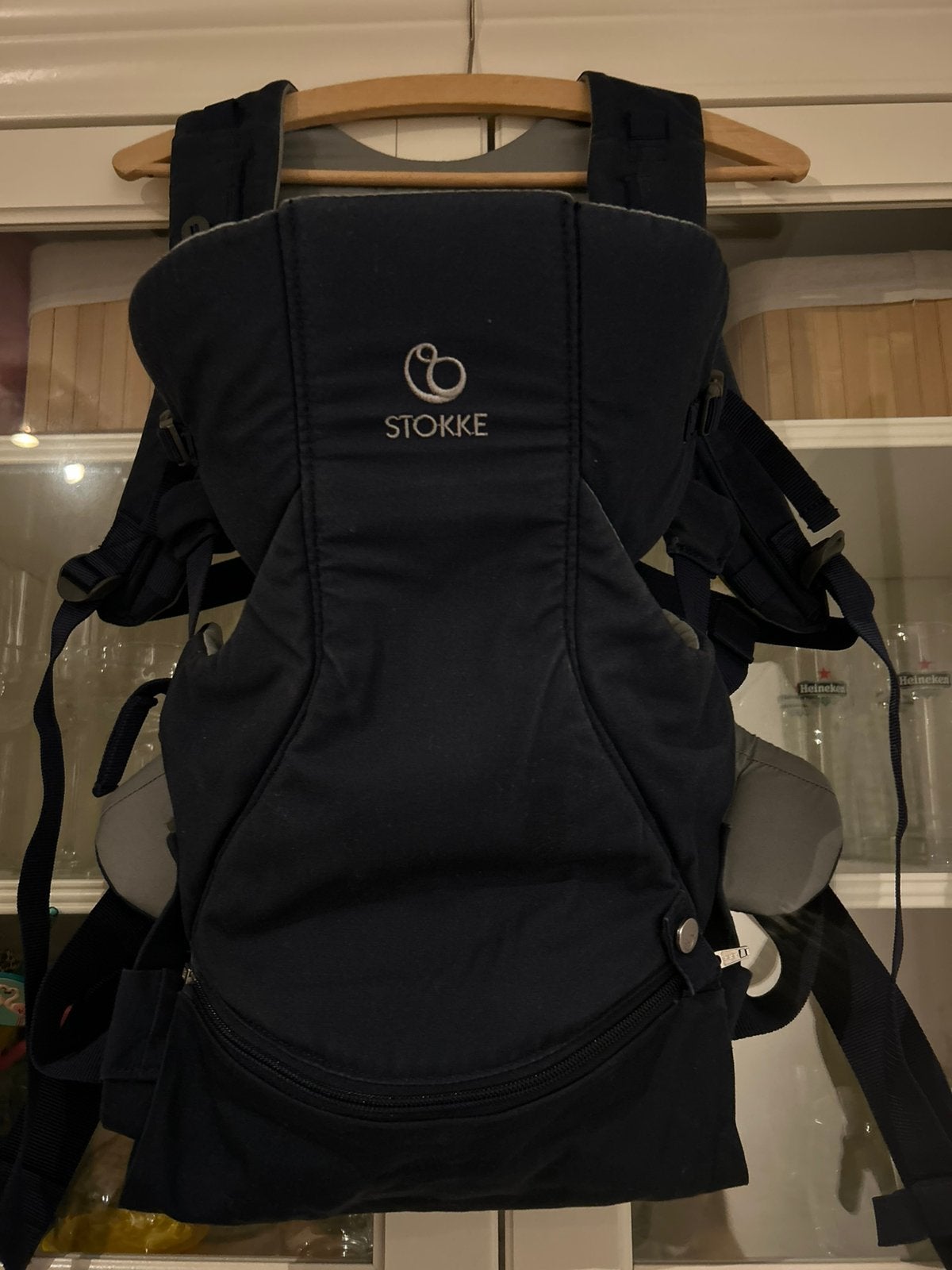 Stokke draagzak (front and back carrier), Overige merken, Gebruikt, Buik of Rug, Ophalen of Verzenden