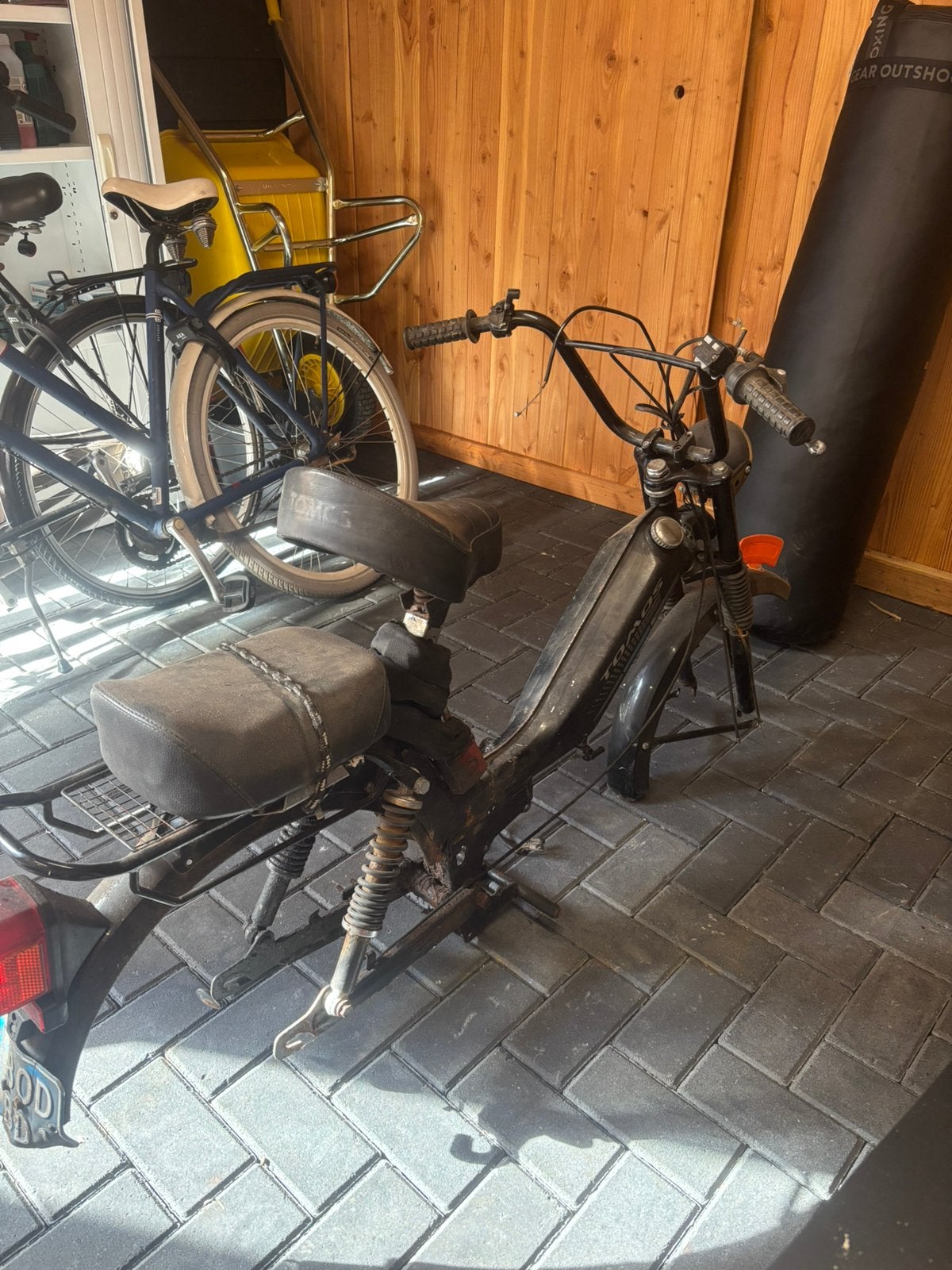 Tomos frame met kenteken, Ophalen, Zo goed als nieuw, Tomos