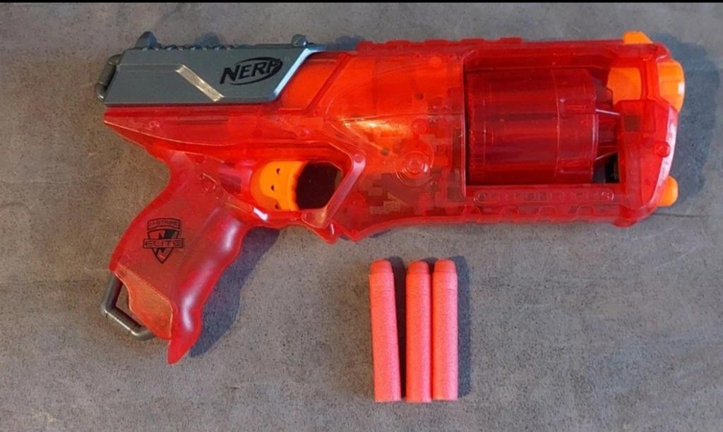 Nerf N-Strike Elite, Ophalen of Verzenden, Zo goed als nieuw