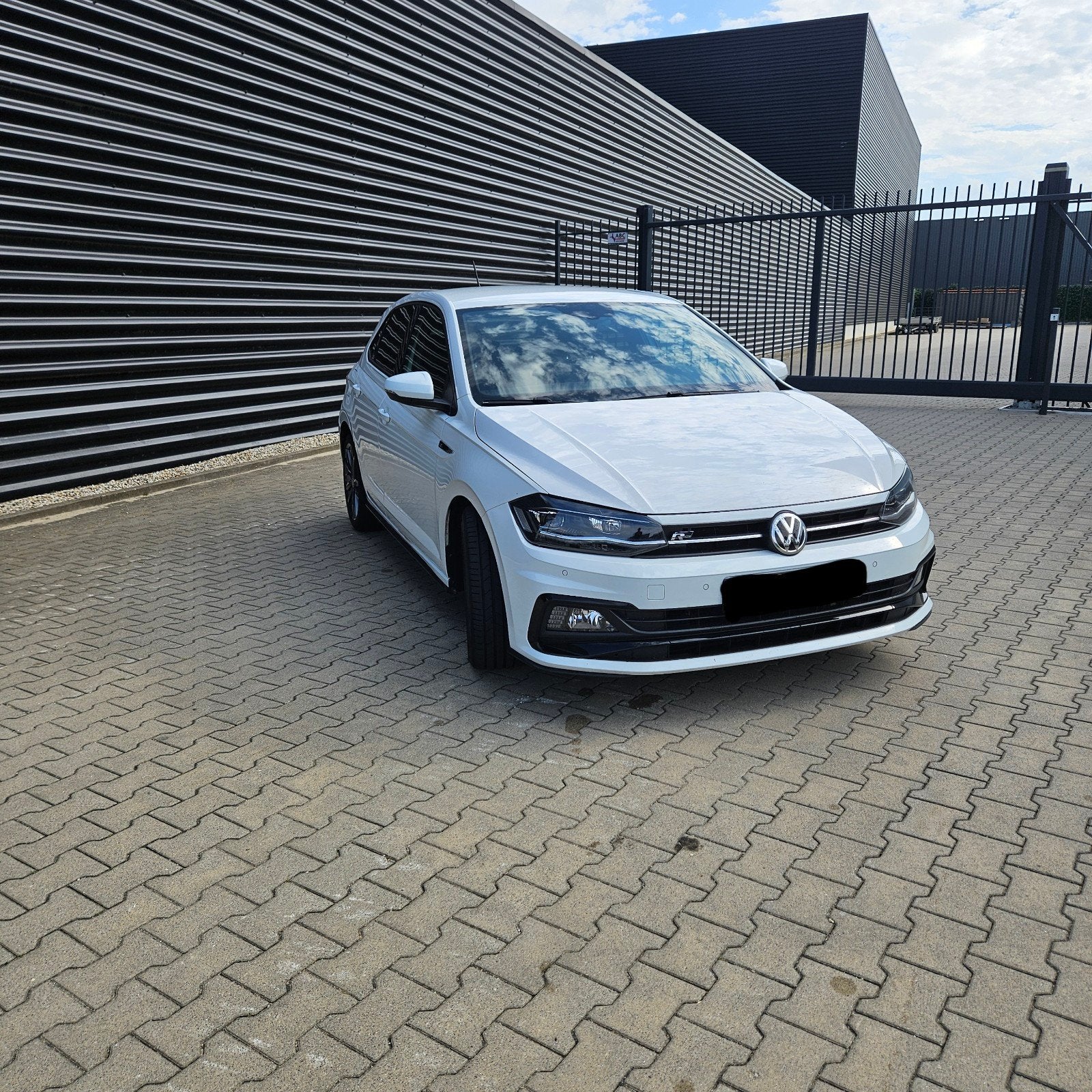 Volkswagen Polo 1.6 TDI 95pk 7-DSG 2018 Wit, Auto's, Euro 6, Wit, Grijs, Particulier