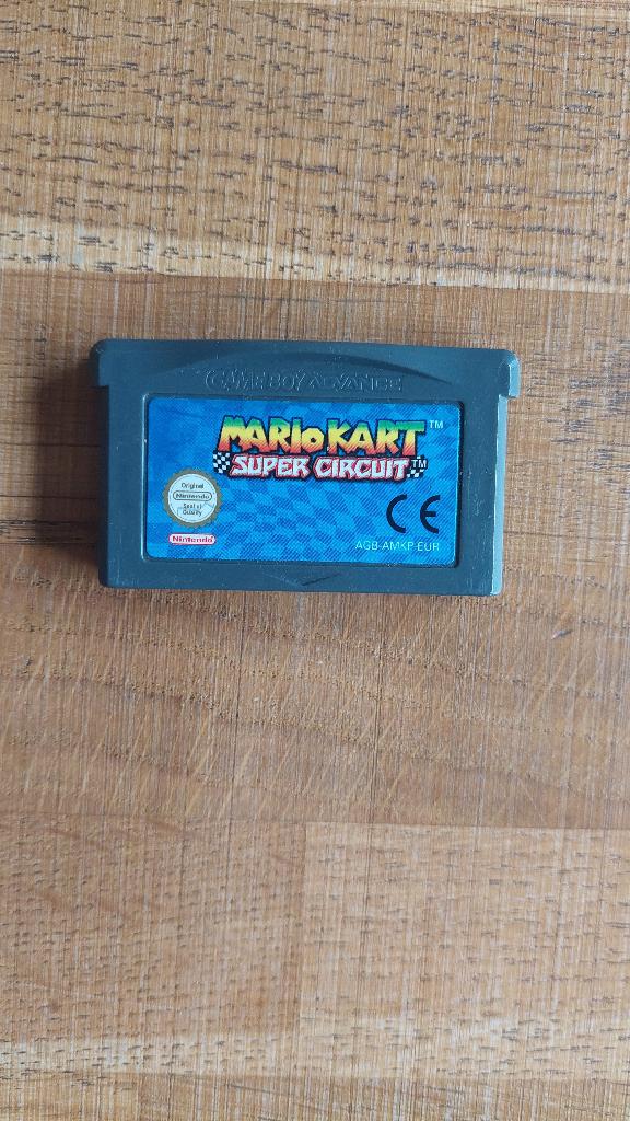 Mario Kart Super Circuit (Gameboy), Ophalen, 1 speler, Racen en Vliegen, Zo goed als nieuw
