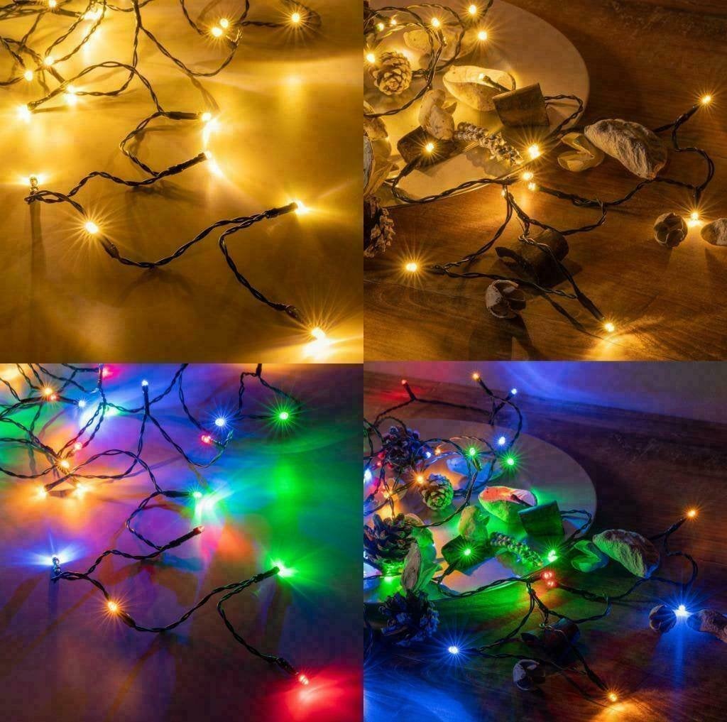30 Meter LED Lichtsnoer. RGB & WW. Multi -Color. 8 Funkties., Ophalen of Verzenden, Nieuw