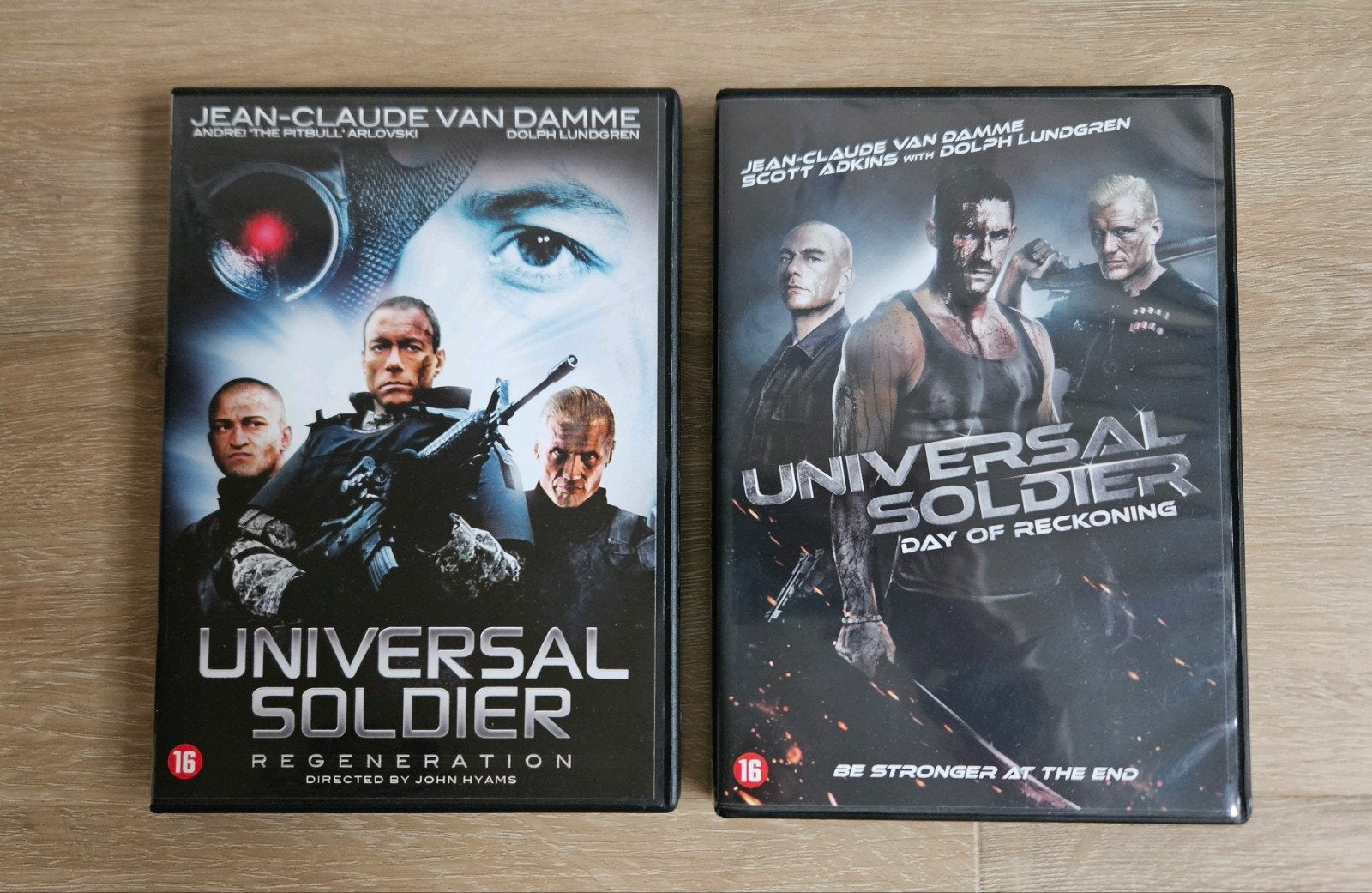 Universal Soldier: Day of Reckoning & Regeneration. Krasvrij, Cd's en Dvd's, Vanaf 16 jaar, Actiethriller, Ophalen of Verzenden