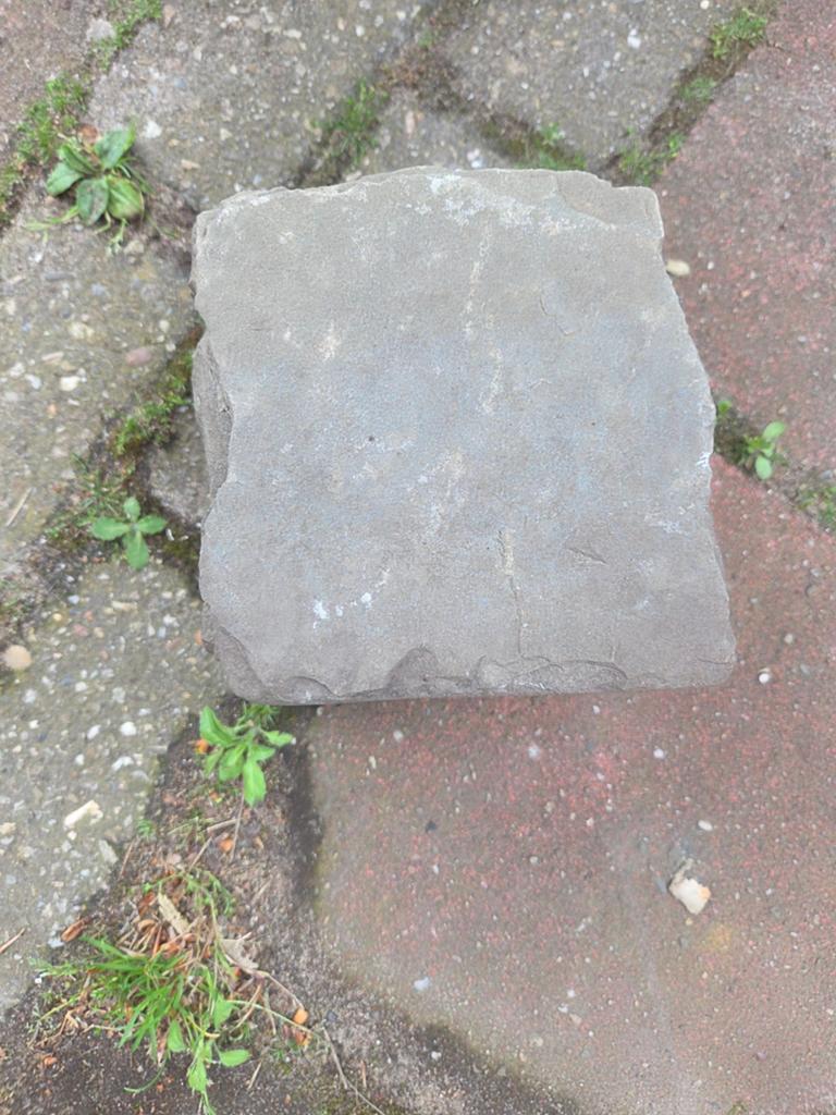 65 grijze terrastegels 16x16x10 cm, Ophalen