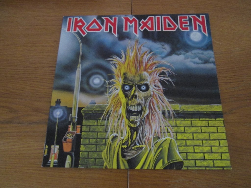 Iron Maiden 5 LP's in een prima staat!, LP, Beschermende buitenhoes, Gebruikt, Ophalen of Verzenden