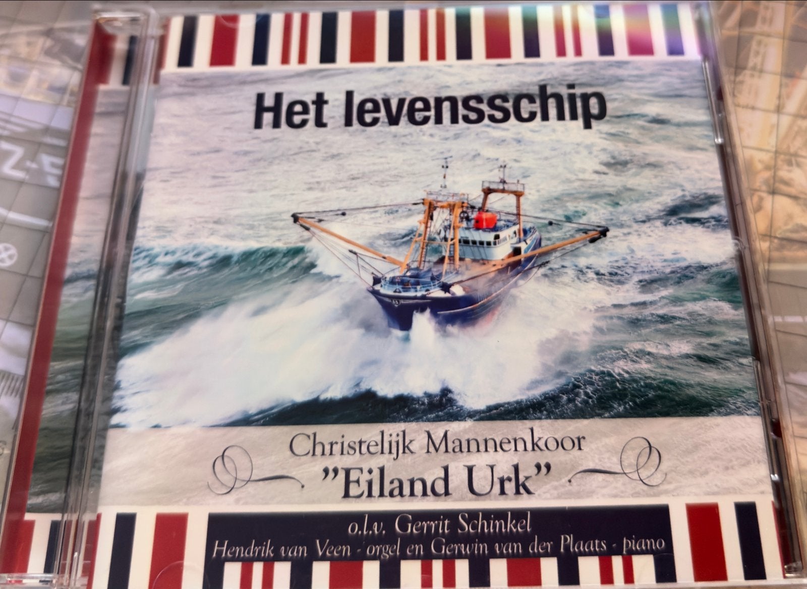 CD Christelijk Mannenkoor "Eiland Urk" - Het levensschip, Ophalen of Verzenden, Gebruikt, Overige genres, Album