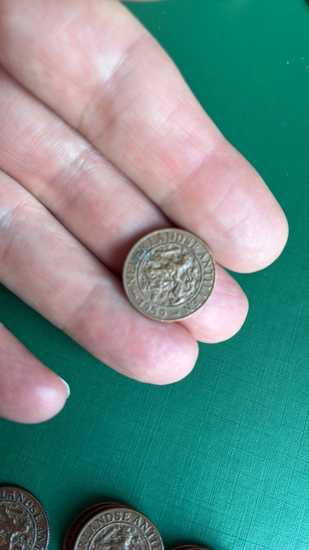 Nederlandse Antillen 1 cent 1959, Ophalen of Verzenden, Koningin Juliana