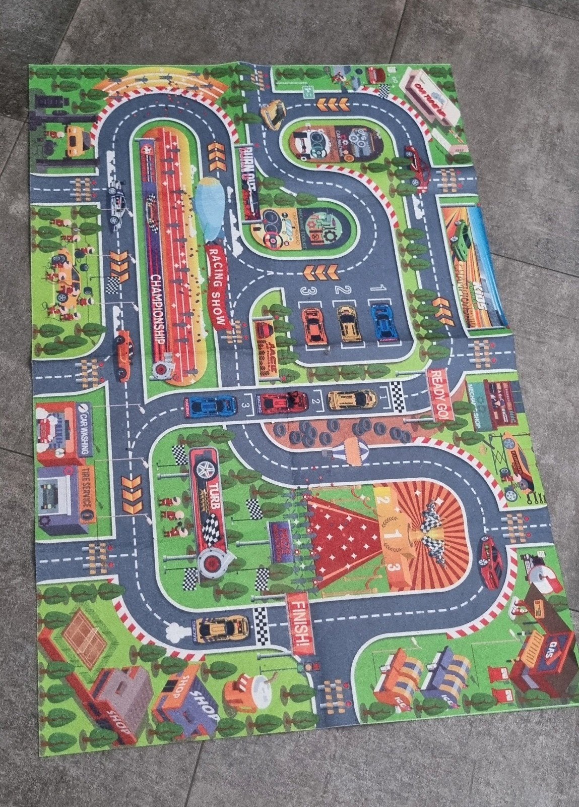 Speelmat 80 x 121 cm, Kinderen en Baby's, Speelgoed | Speelkleden, Ophalen of Verzenden, Gebruikt