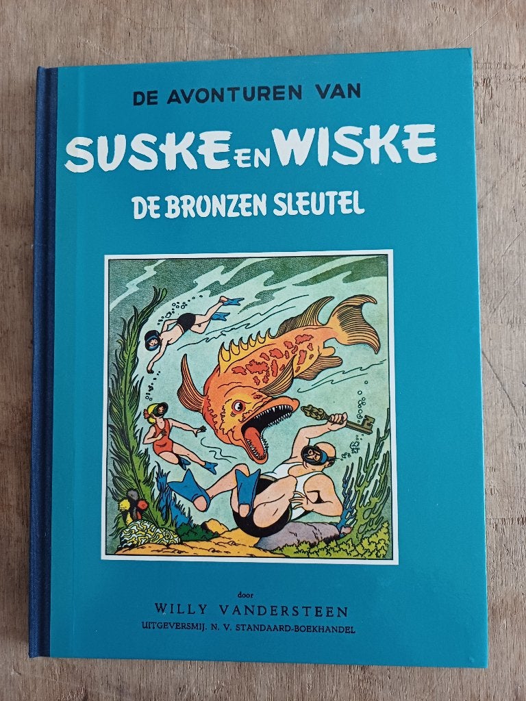 Suske en Wiske De bronzen sleutel (HC), Verzenden, Willy Vandersteen, Eén stripboek, Zo goed als nieuw