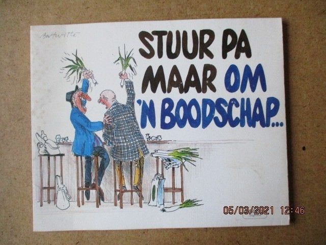 adv0234 stuur pa maar om n boodschap, Eén stripboek, Ophalen, Gelezen