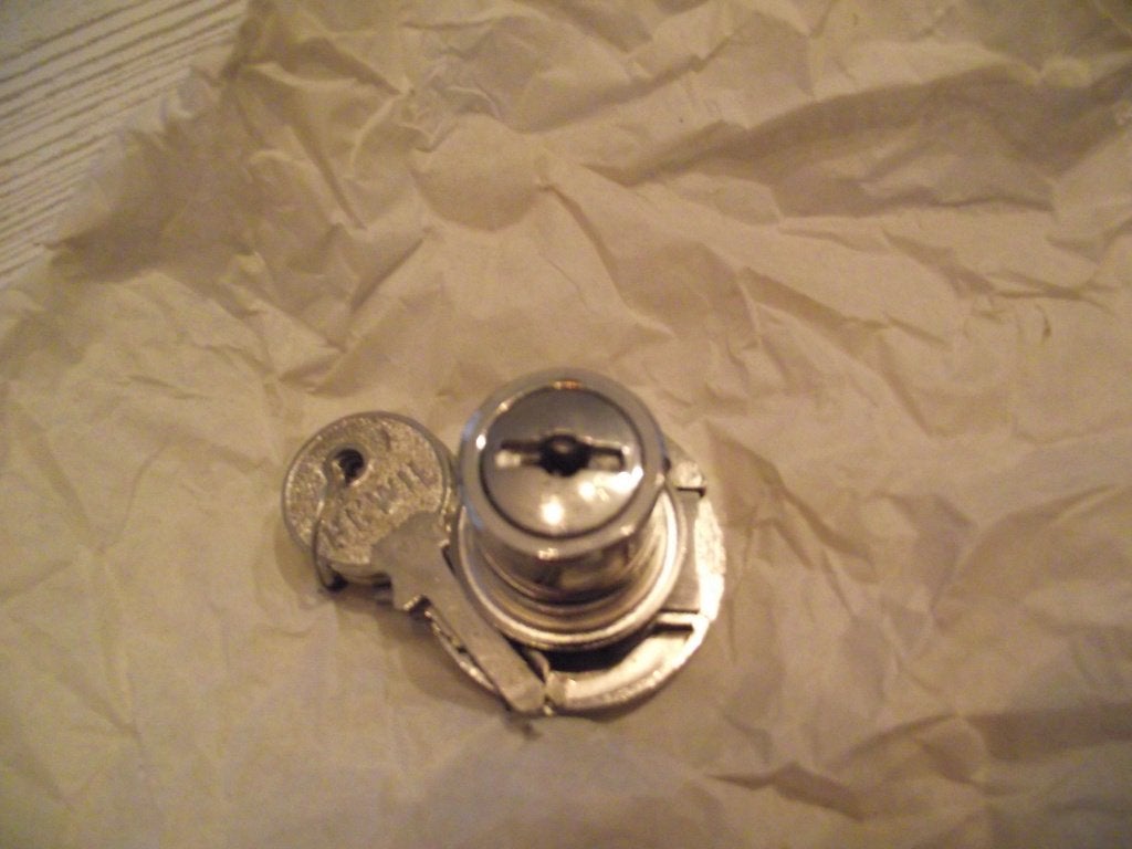 Vintage meubelslot, cilinder-opsteekslot, Ophalen of Verzenden, Nieuw, Slot