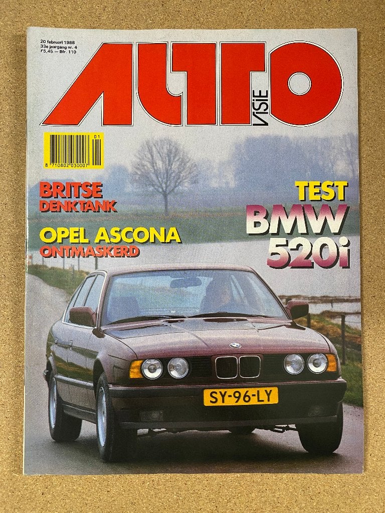 Autovisie 4 1988, Boeken, Verzenden, Gelezen, Algemeen
