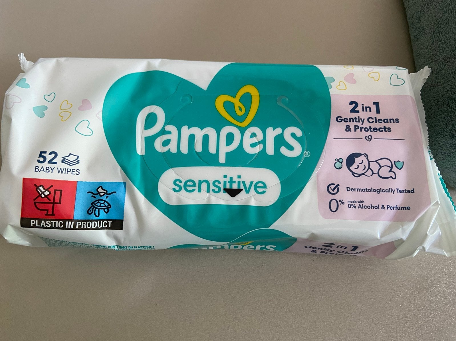 Pampers Sensitive Babydoekjes - 52 doekjes - 10 pakken, Ophalen of Verzenden, Nieuw