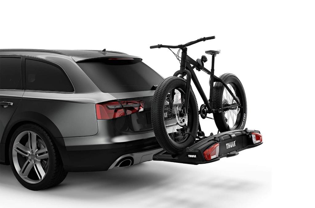 thule velospace 938 ongebruikte demomodellen, Auto diversen, Fietsendragers, Ophalen, Elektrische fiets, Nieuw, 2 fietsen
