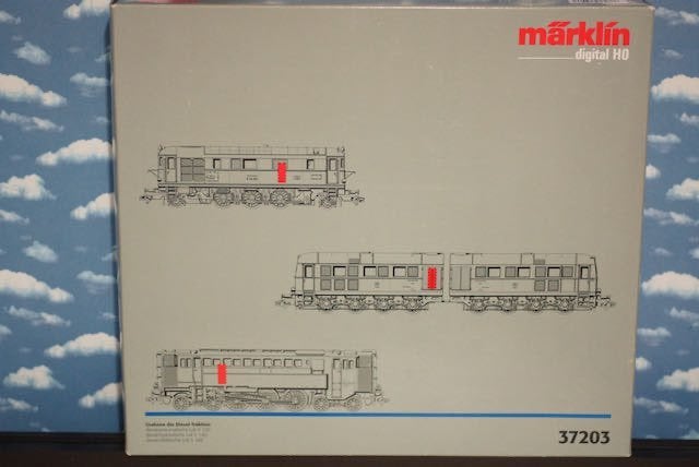 Märklin H0 37203 Urahnen der Diesel-Traktion Lokomot Insider, Wisselstroom, Treinset, Nieuw, Ophalen of Verzenden