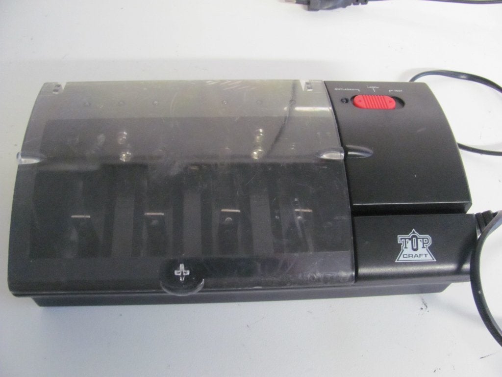 TOP CRAFT batterij tester/lader, Ophalen of Verzenden, Zo goed als nieuw