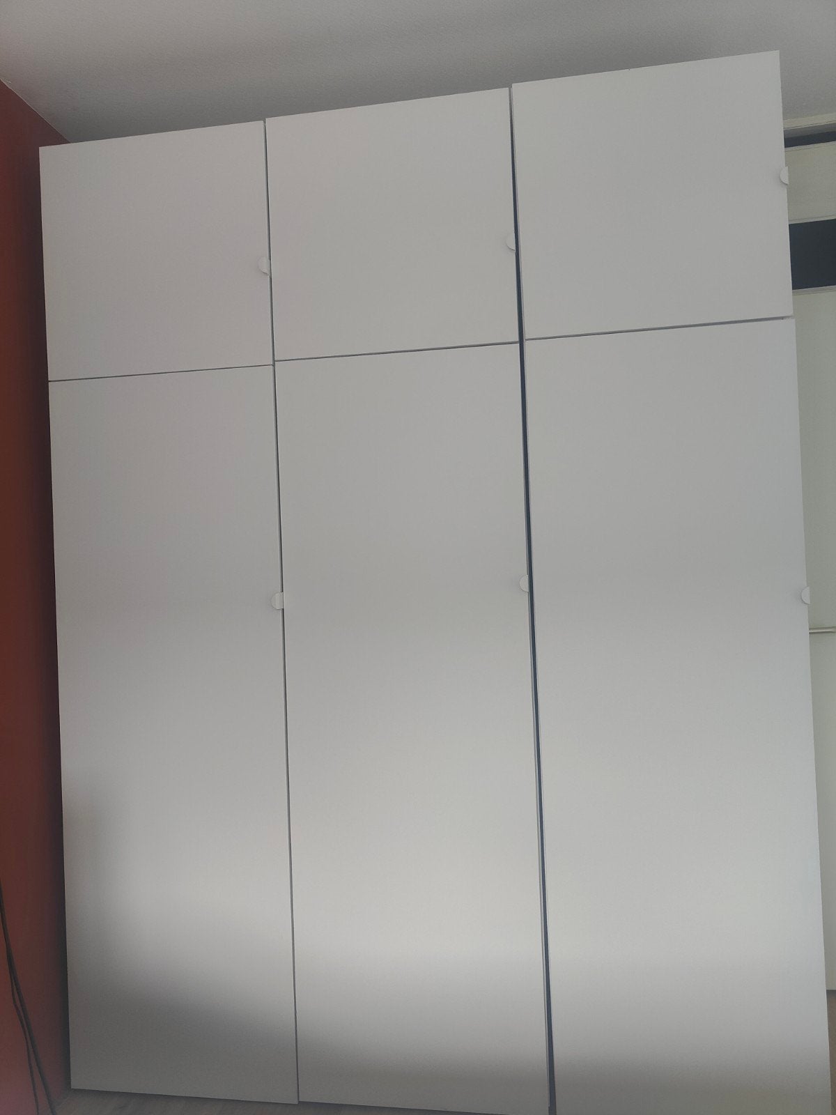 IKEA PLATSA Kledingkast wit, Huis en Inrichting, Kasten | Kledingkasten, Ophalen, Overige materialen, Met deur(en), Modern, Scandinavisch