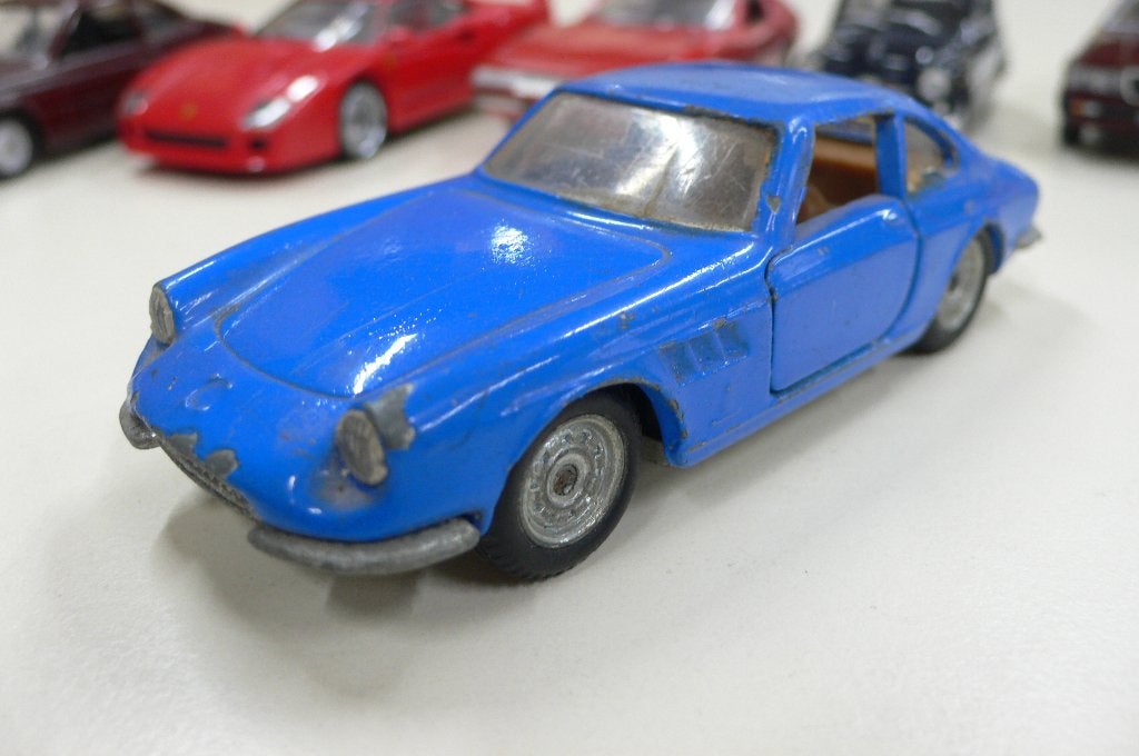 ferrari 330gtc politoys export #562  1/43-repaint-, Verzenden, Gebruikt, Auto, Overige merken