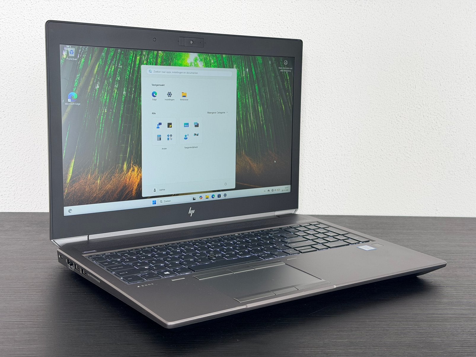 HP ZBoook 15 inch - 1TB SSD - i7 - NVIDIA Quadro P1000, Hp, Met videokaart, Intel® Core™ i7 , Ophalen of Verzenden