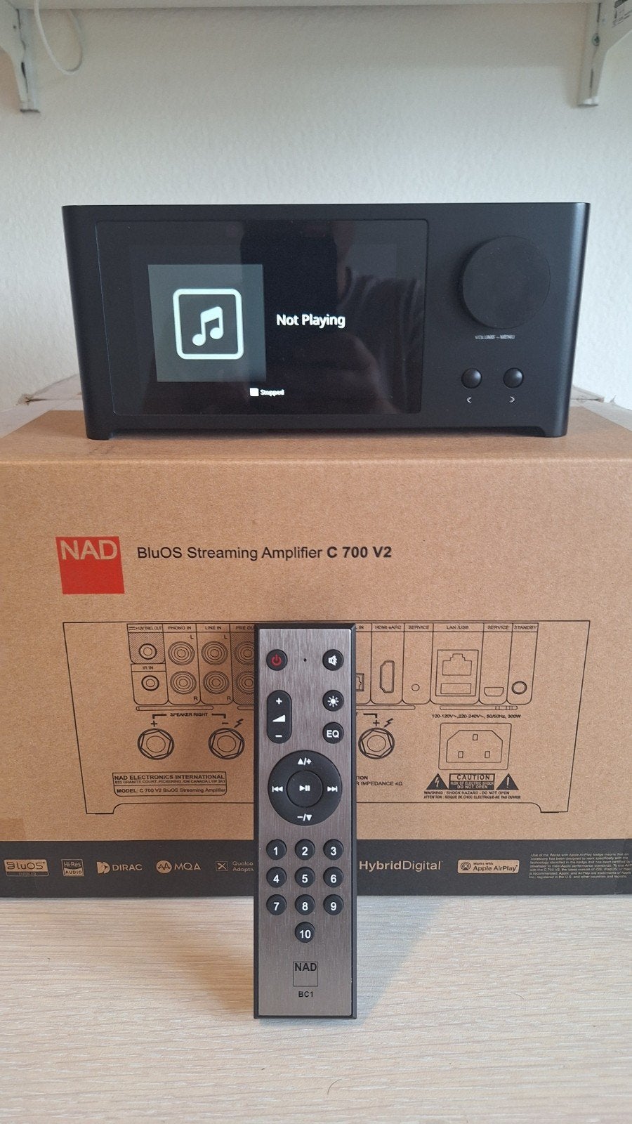 Nad C700 v2, Ophalen, Zo goed als nieuw