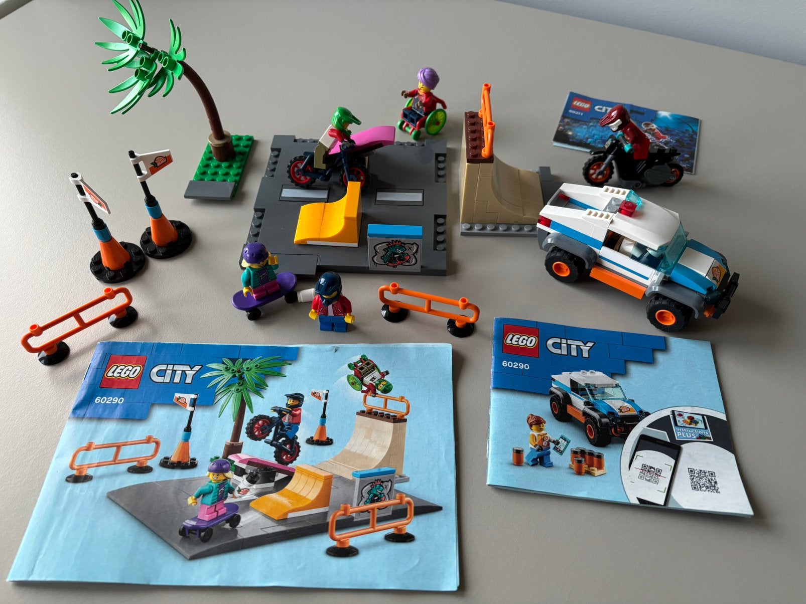 LEGO City Skatepark 60290, City, Lego, Ophalen of Verzenden, Zo goed als nieuw