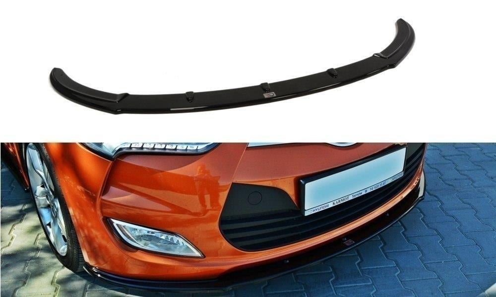 Voorlip sideskirt spoiler splitter - Hyundai Veloster 11-18, Ophalen of Verzenden