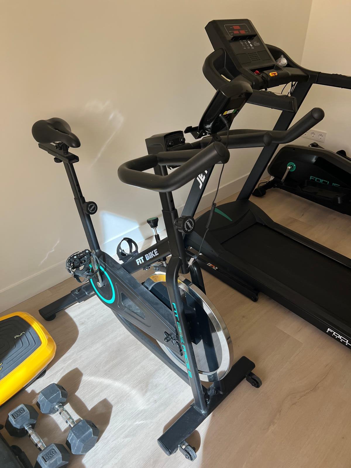 Home trainer fiets en crossfit, Ophalen, Zo goed als nieuw, Hometrainer