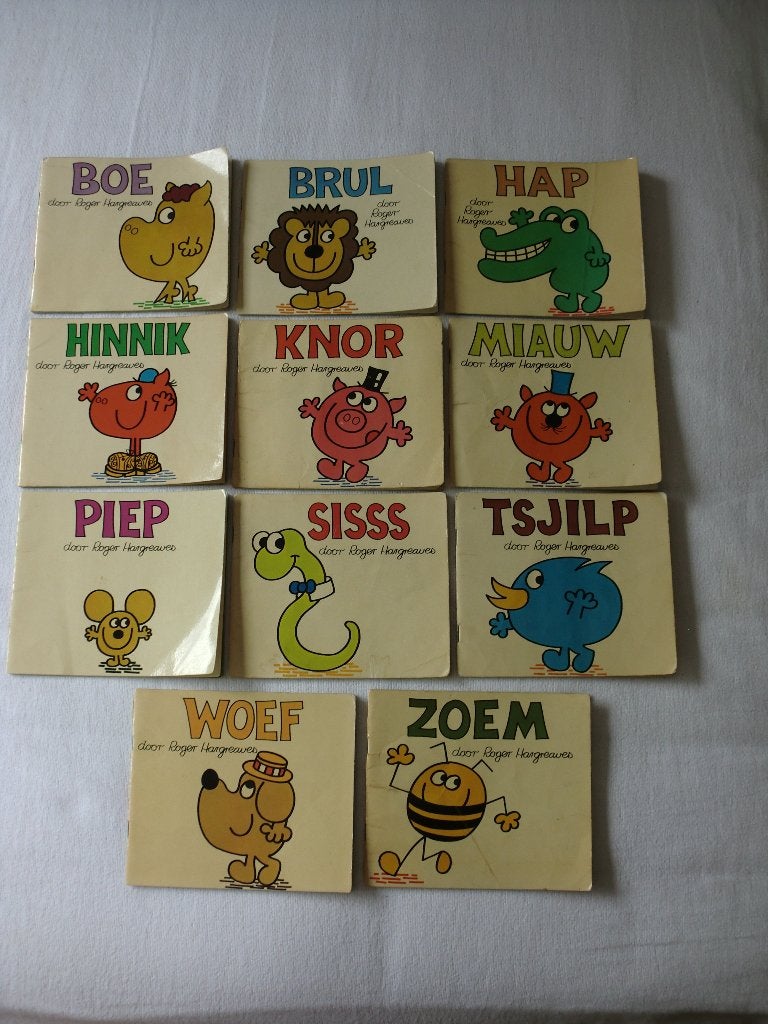Roger Hargreaves - 10 Doedeldidam boekjes, Boeken, Kinderboeken | Kleuters, Gelezen, 5 of 6 jaar, Fictie algemeen, Roger Hargreaves