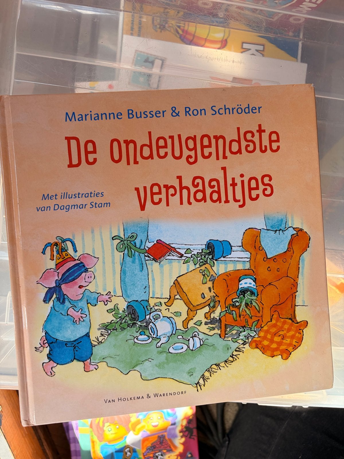 De ondeugendste verhaaltjes - Marianne Busser & Ron Schröder, Fictie algemeen, Jongen of Meisje, Ophalen of Verzenden, Zo goed als nieuw
