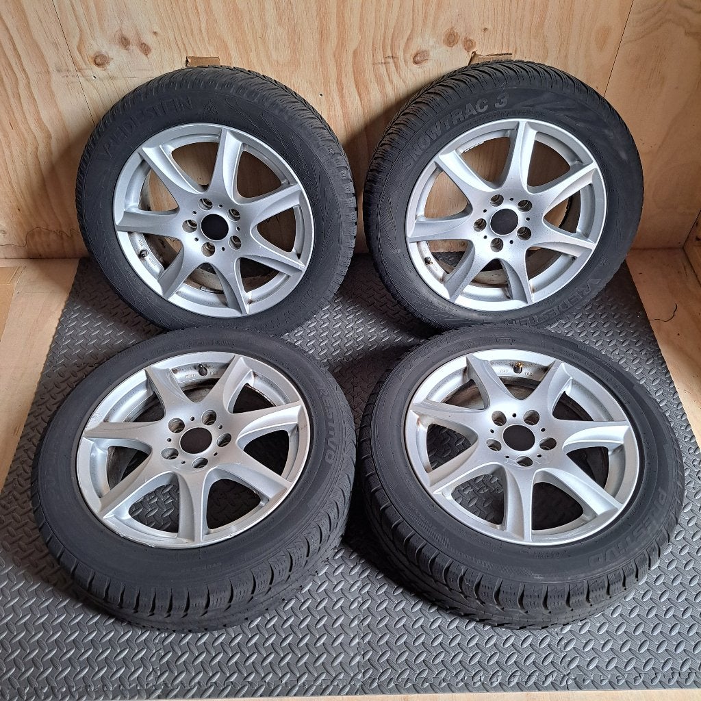 16" ENZO velgen + winterbanden (5x108) - Ford/Volvo velgen, Ophalen, Gebruikt, -, Personenwagen