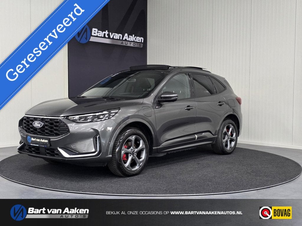 Ford Kuga 2.5 PHEV ST-Line X 360Camera ACC Panoramadak B&O, Auto's, Ford, Gebruikt, 4 cilinders, Met garantie (alle), Plug-in hybride