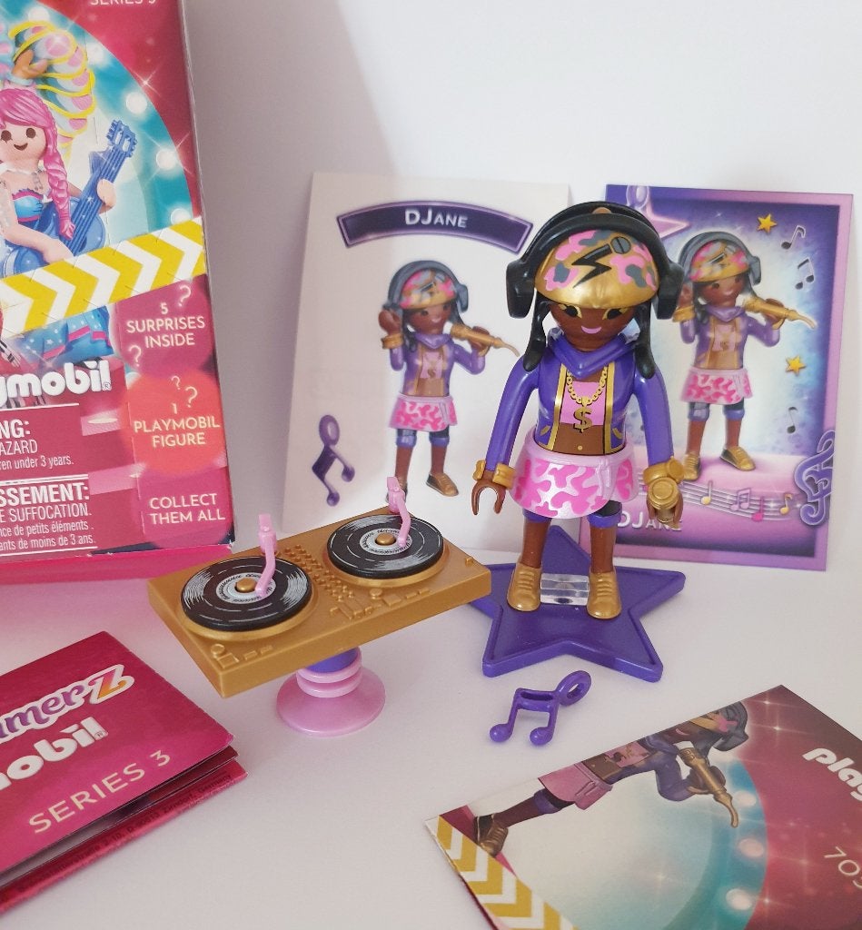 Playmobil EverDreamerz Muziek DJ Djane draaitafel pick-up LP, Kinderen en Baby's, Ophalen of Verzenden, Nieuw, Complete set, Figuren