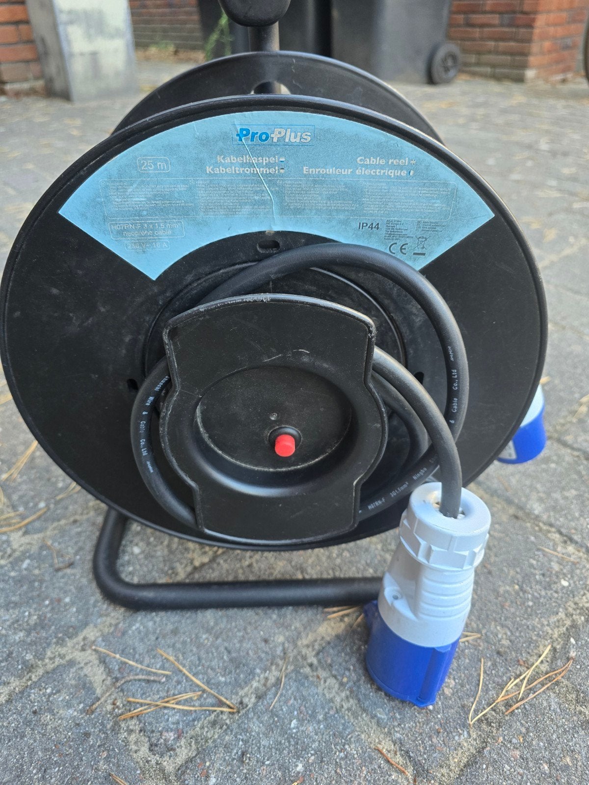 ProPlus CEE Kabelhaspel 25m IP44 16A, Ophalen of Verzenden