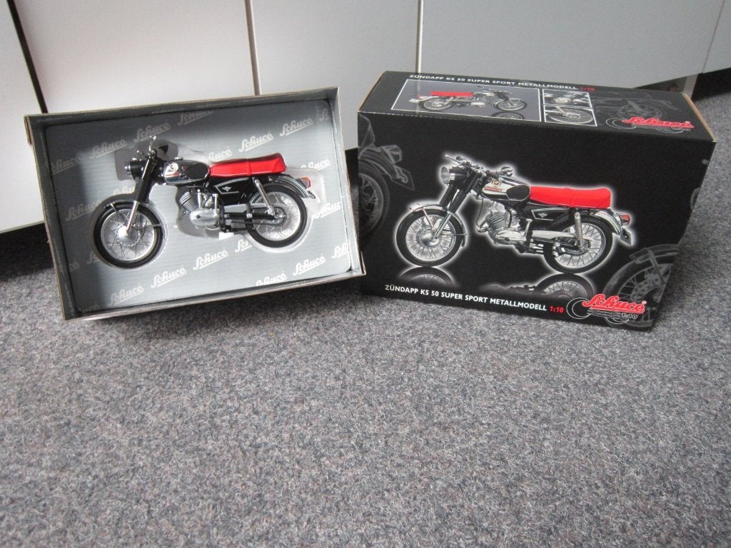 SCHUCO ZUNDAPP KS 50 SUPER SPORT, Ophalen, Nieuw, 1:9 t/m 1:12, Overige typen