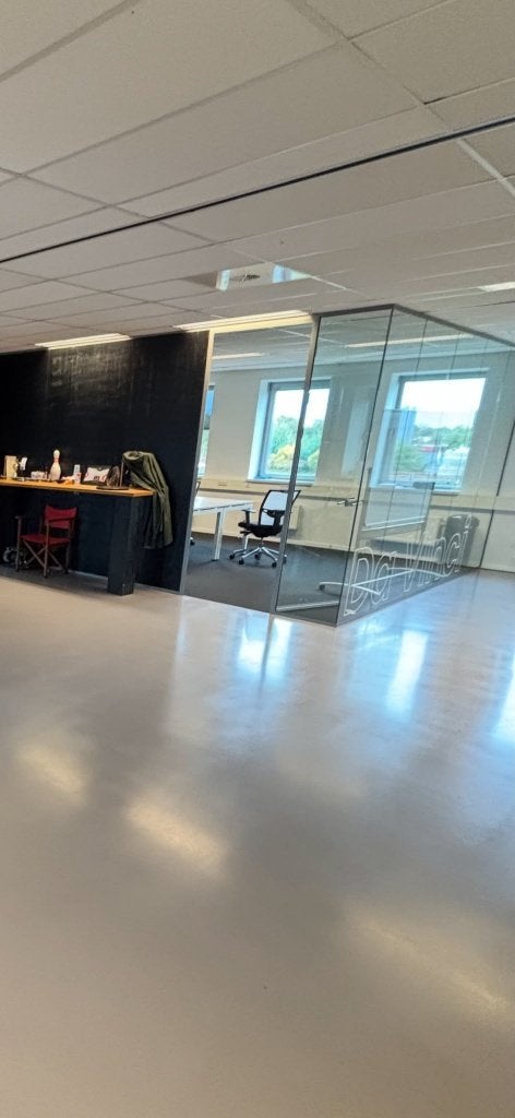 Glazen wand wandpanelen scheidingswand ( 651 ), Ophalen, Gebruikt, 80 tot 120 cm, 160 cm of meer