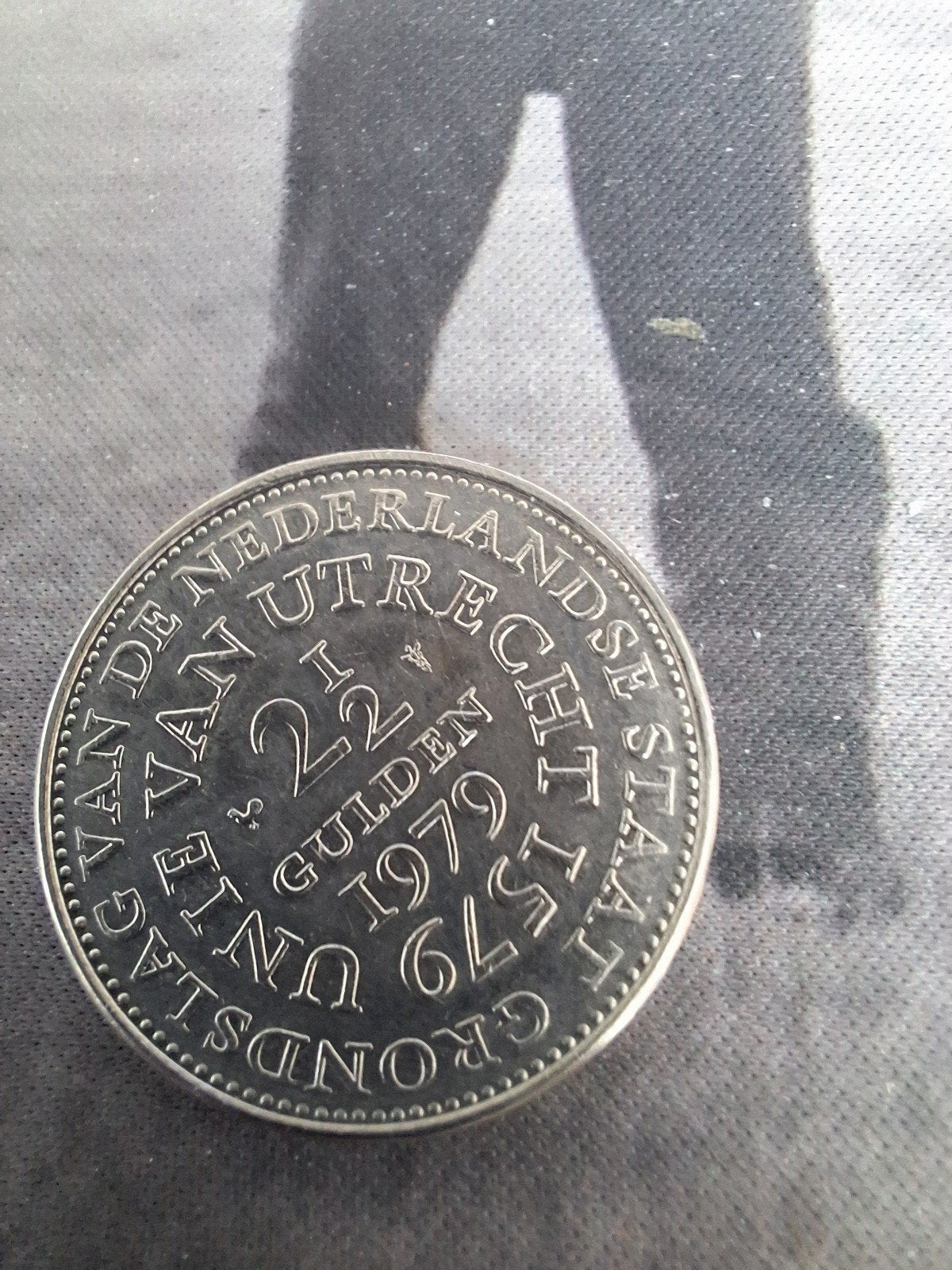 Rijksdaalder Unie van Utrecht, Postzegels en Munten, Ophalen of Verzenden, Koningin Juliana, 2½ gulden, Losse munt