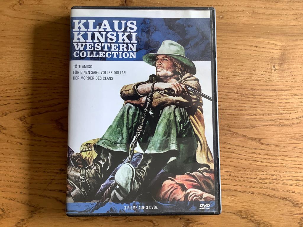 11). Klaus Kinski collection, met 3 spaghetti westerns., Alle leeftijden, Ophalen of Verzenden, 1980 tot heden, Zo goed als nieuw