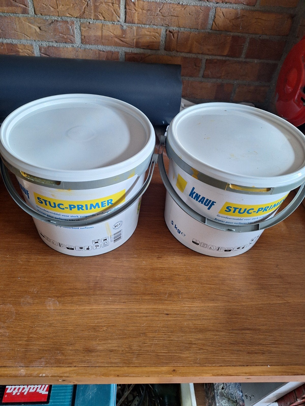2  stuks Knauff stucprimer 5 kg, Ophalen