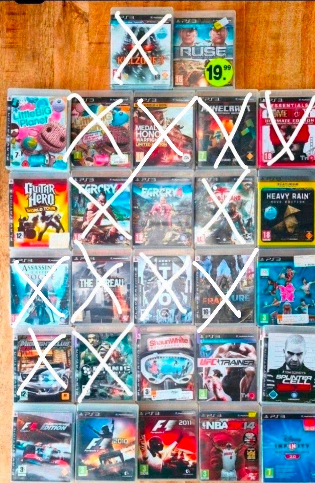 PS3 Games - Diverse titels €3 per stuk, Spelcomputers en Games, Avontuur en Actie, Gebruikt, 1 speler, Ophalen of Verzenden