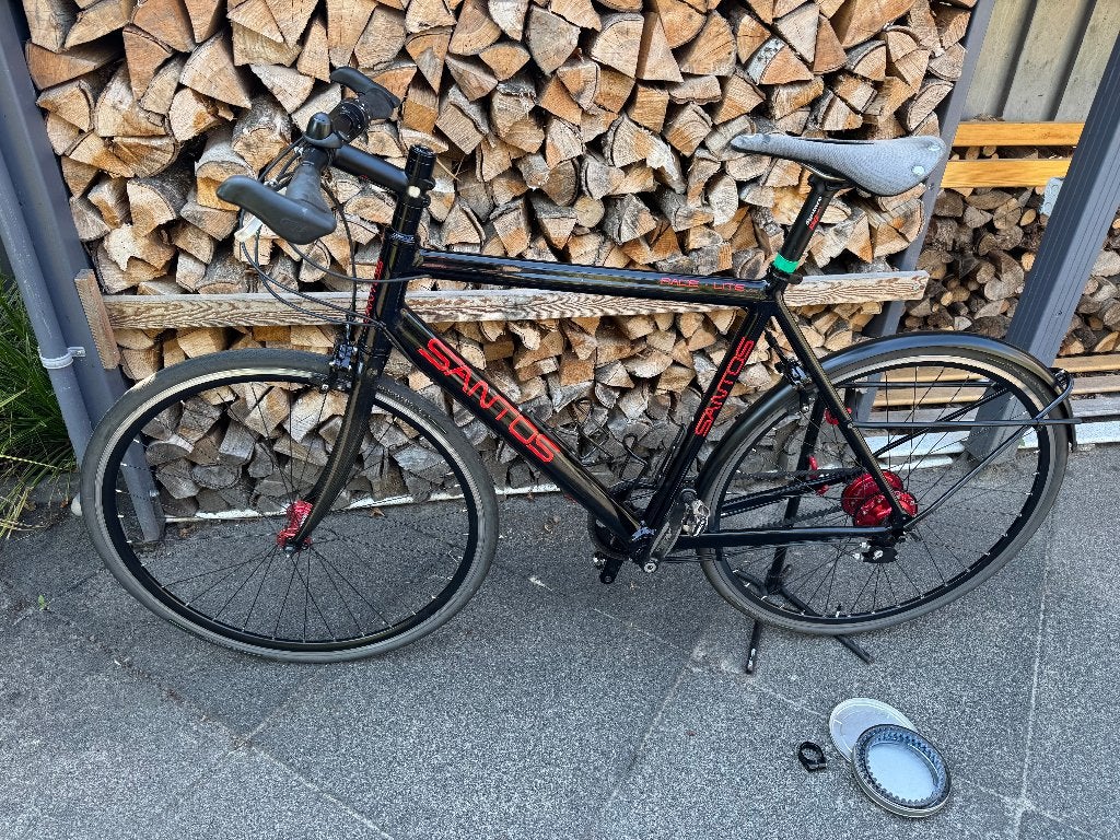 Santos Race-lite met Rohloff voor de fietsende Forens, Overige merken, 28 inch, Gebruikt, 10 tot 15 versnellingen
