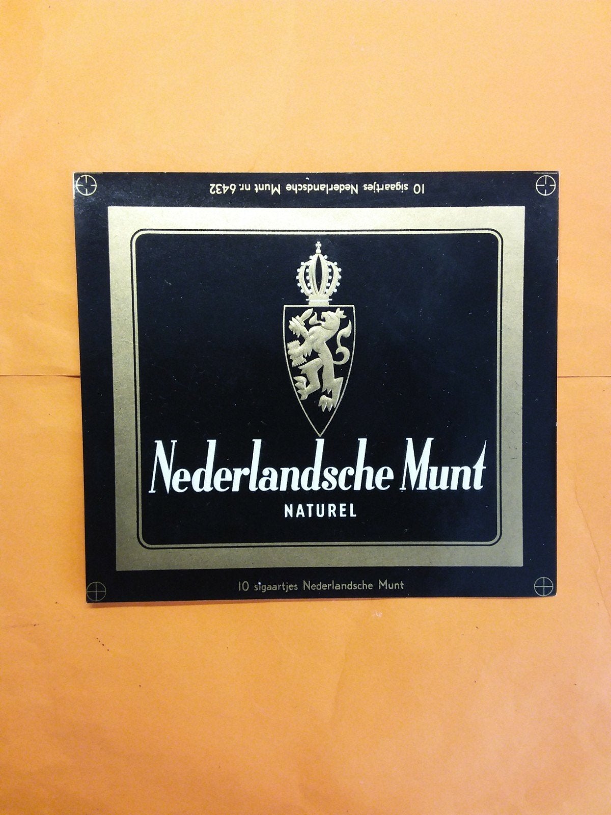Sigarenbandjes Nederlandsche munt 12, Ophalen of Verzenden, Zo goed als nieuw, Sigarenbandjes