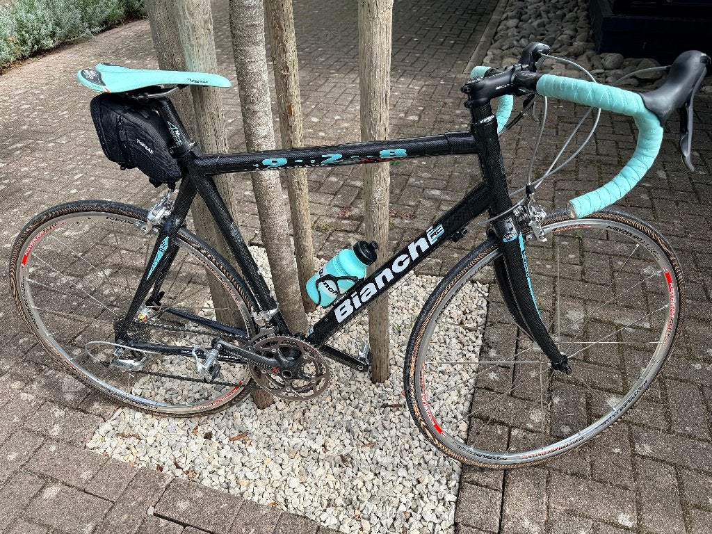 Bianchi 928 Full Carbon 55 cm in nieuwstaat, Carbon, Heren, Zo goed als nieuw, 15 tot 20 versnellingen