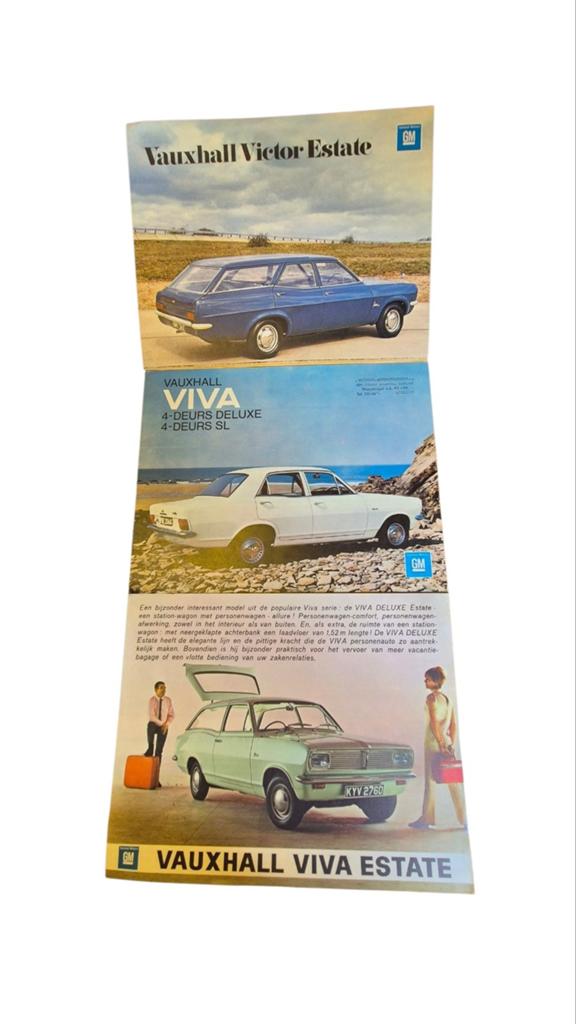 Vauxhall folders, Ophalen of Verzenden, Zo goed als nieuw, Overige merken