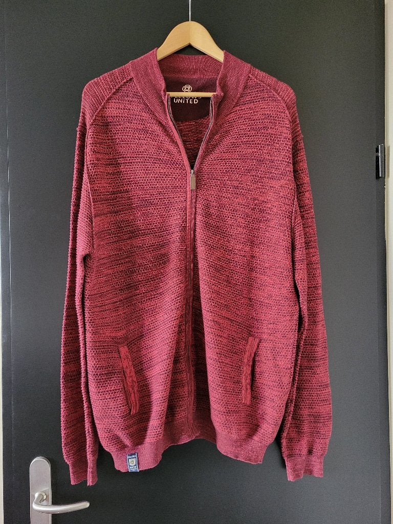 Fellows heren vest XXL, Overige maten, Ophalen of Verzenden, Zo goed als nieuw, Rood