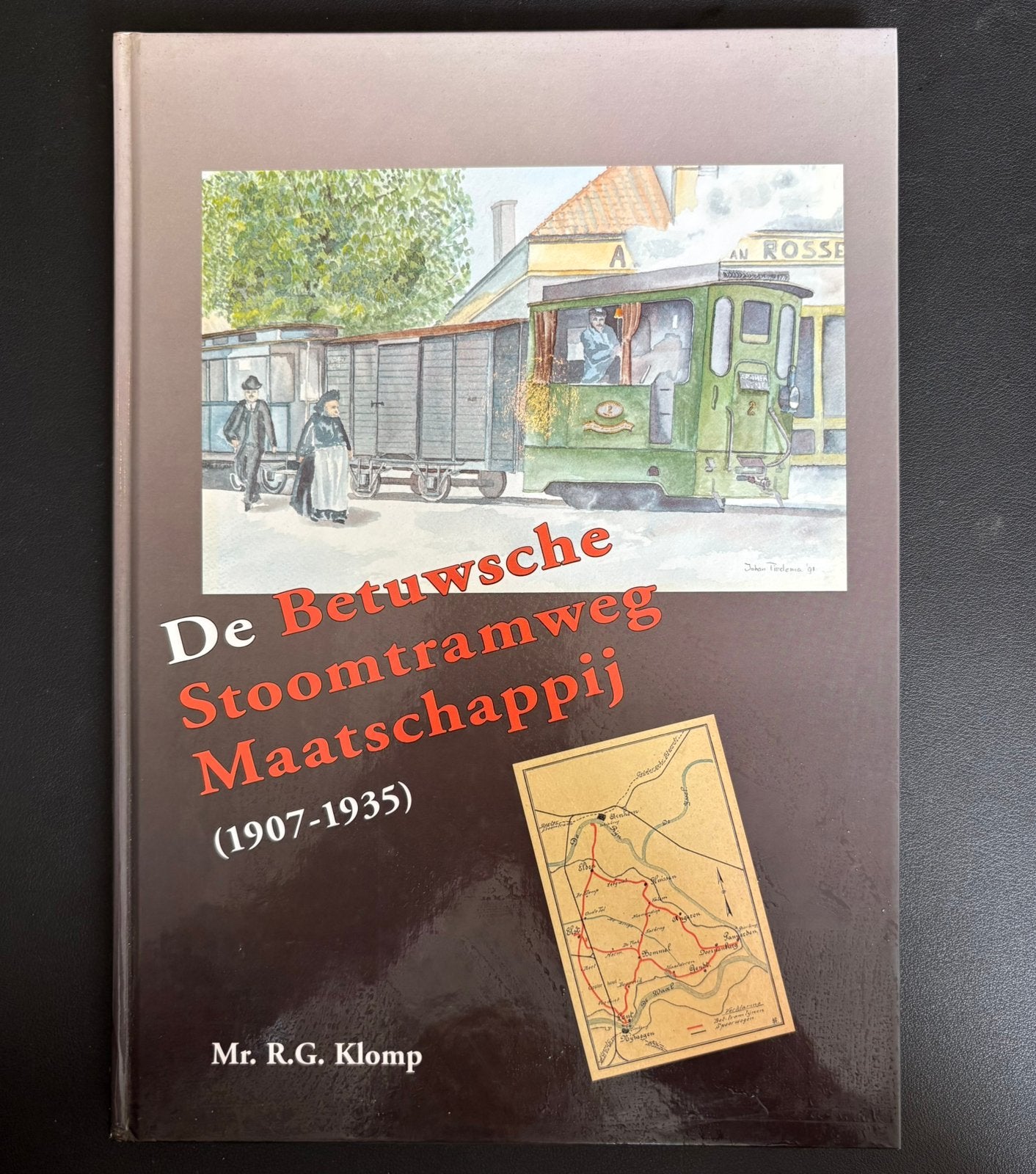 De Betuwsche Stoomtram Maatschappij 1907-1935 (1996), Ophalen of Verzenden, Zo goed als nieuw, Tram, Boek of Tijdschrift