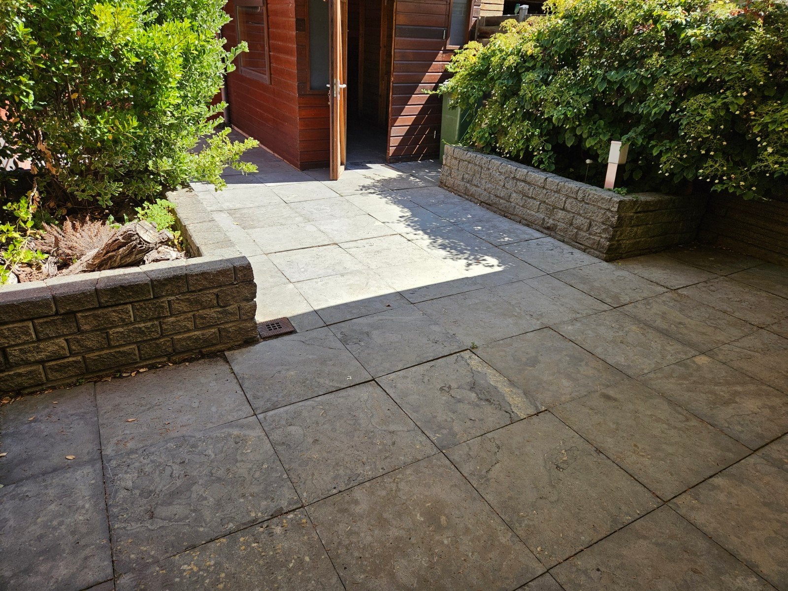 natuursteen tuintegels 60x60, Tuin en Terras, Ophalen, Gebruikt, Natuursteen, Terrastegels