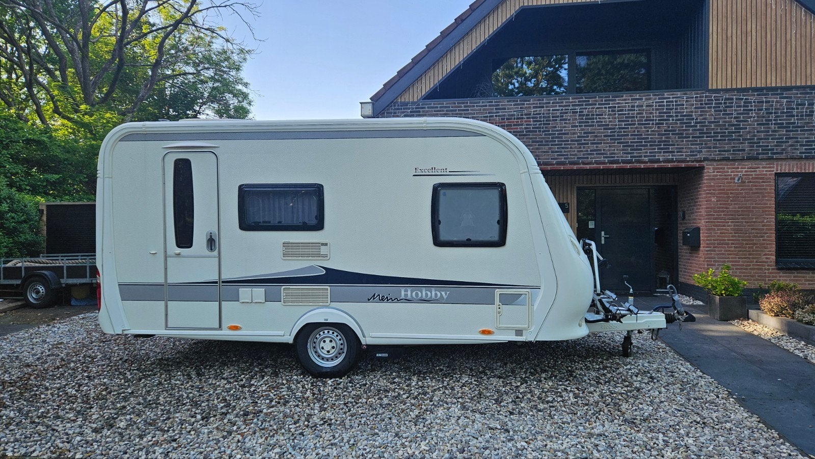 Hobby 410 SFE Excellent 2011, mover, airco, Omvormbare zithoek, Hobby, Treinzit, Particulier