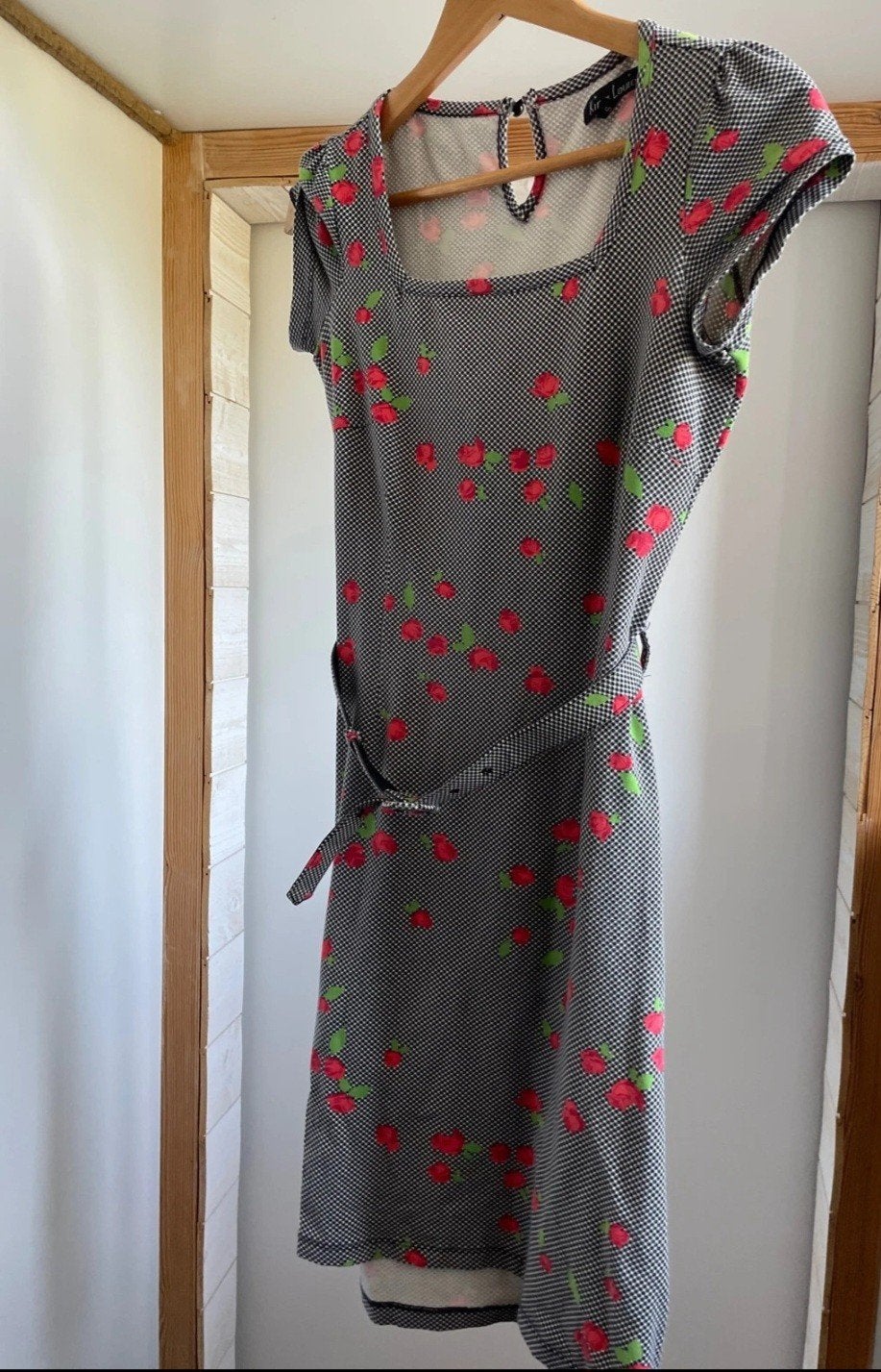 King Louie jurk xs rozen, Kleding | Dames, Meerkleurig, Ophalen of Verzenden, Zo goed als nieuw, Knielengte